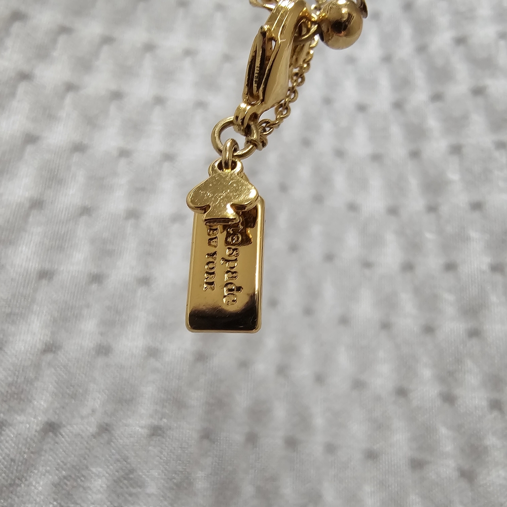Kate Spade Hummingbird Gold Chain Necklace.